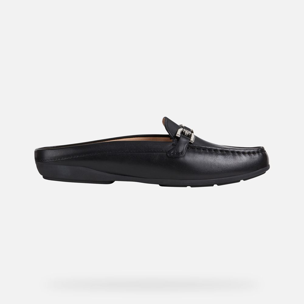 Geox Bayan Loafers Siyah - Annytah - HYC-928057